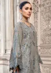 3 Piece - Unstitched Dhanak Stuff Full Embroidered Suit With Embroidered Dhanak Shawl