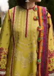 3 Piece - Unstitched Dhanak Stuff Full Embroidered Suit With Wool Shawl