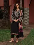 3 Piece - Unstitched Khaddar Stuff Digital Printed Suit With Printed Khaddar Shawl