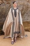 3 Piece - Unstitched Dhanak Stuff Full Embroidered Suit With Embroidered Dhanak Shawl