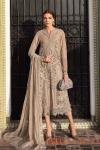 3 Piece - Lawn Embroidered Shirt With Embroidered Organza Dupatta